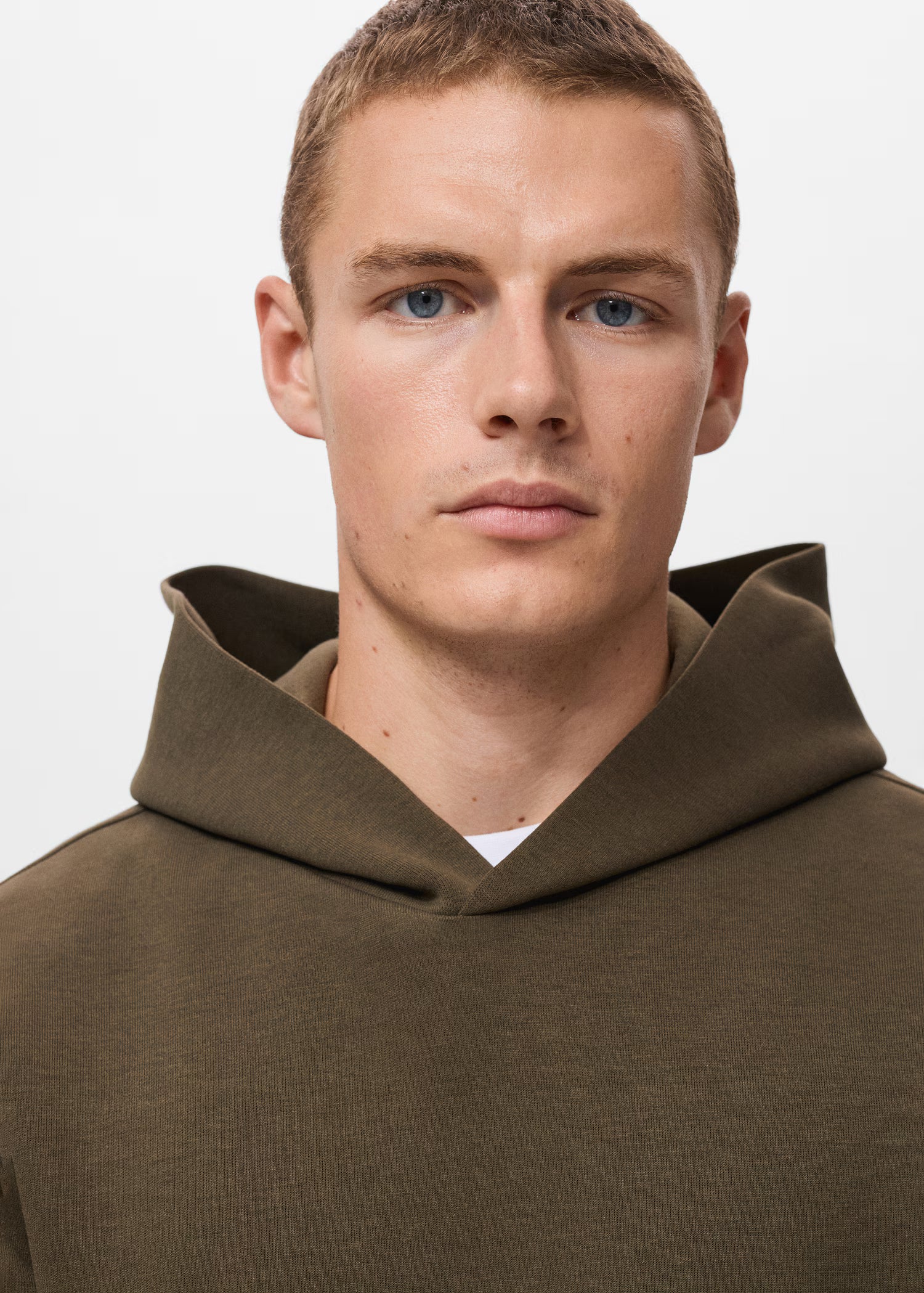 Regular kesim kapüşonlu sweatshirt